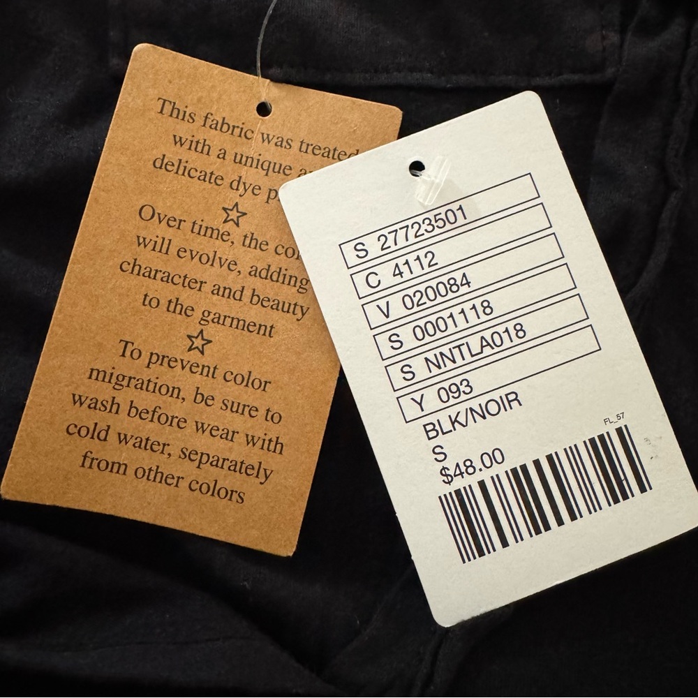 Anthropologie t.la Black T-Shirt - Picture 5 of 6